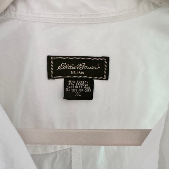 Eddie Bauer Classic White Shirt - Picture 2 of 3